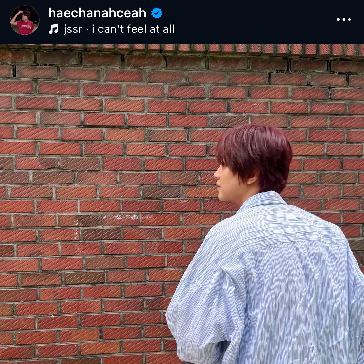haechanahceah spoiling his own ig post… a true gemini