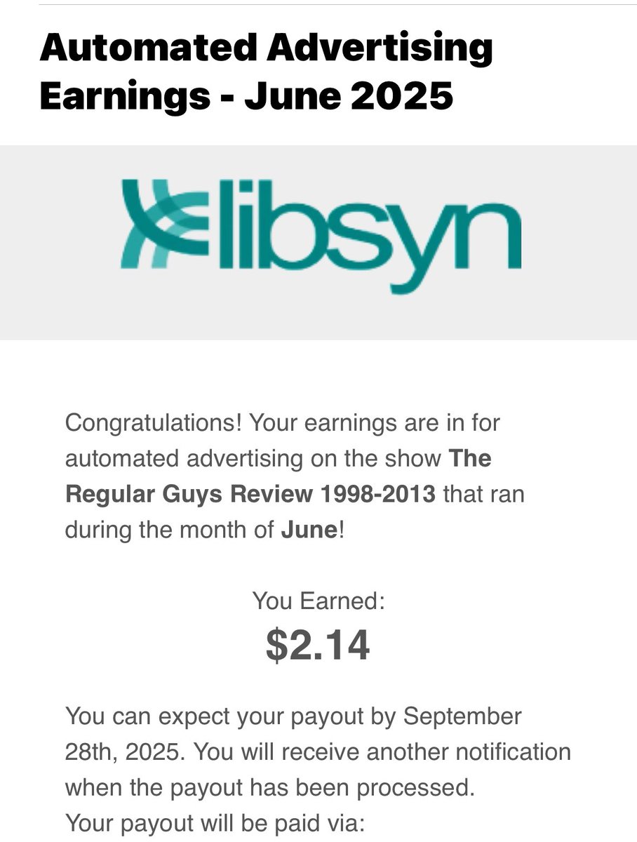 theregularguys's tweet image. Thank you! 🙏🏽