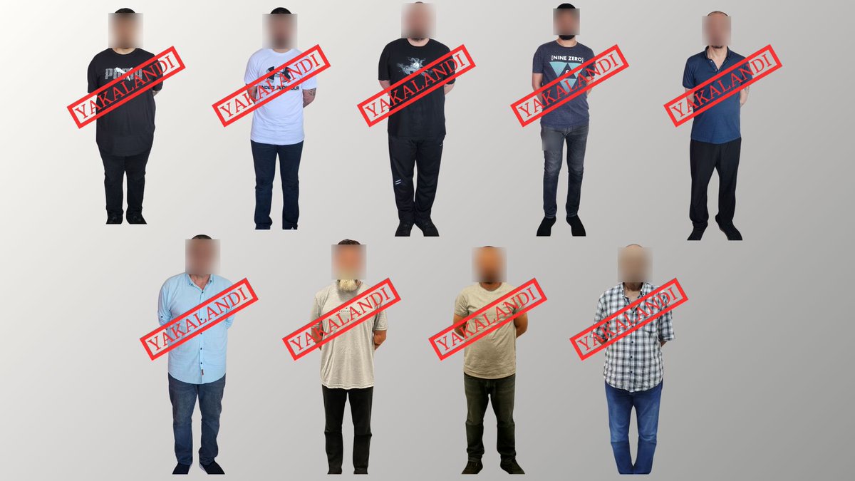 🟥 Kırmızı Bültenle aradığımız 8, 
❌ Ulusal Seviyede aradığımız 1 suçluyu,

GÜRCİSTAN (6), İSPANYA, AZERBAYCAN ve KARADAĞ'dan Ülkemize Getirdik.

Bu kabine dönemimizde 416 suçlunun ülkemize iadesini sağladık. Enselerindeyiz, bizden kaçamayacaklar.

🟥 Kırmızı bültenle