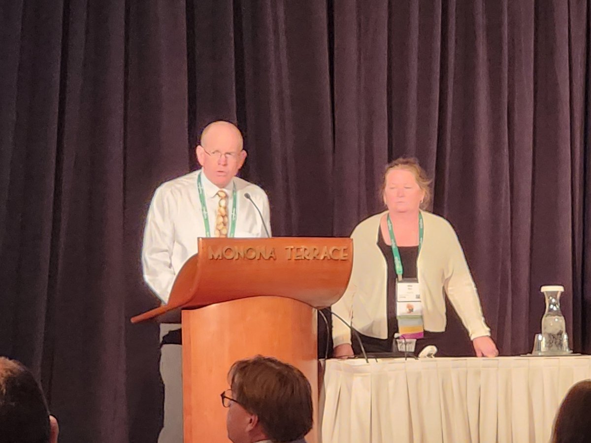 Gaia Consulting Ltd. (@gaiaresearchmb) on Twitter photo Great presentation on potato variety disease susceptibility by Nora Olsen and <a href="/millerresearch/">Jeff Miller</a> at #PAA2025 in <a href="/CityofMadison/">City of Madison, Wisconsin</a> <a href="/HiltonHotels/">Hilton Hotels</a> Great presentation on potato variety disease susceptibility by Nora Olsen and <a href="/millerresearch/">Jeff Miller</a> at #PAA2025 in <a href="/CityofMadison/">City of Madison, Wisconsin</a> <a href="/HiltonHotels/">Hilton Hotels</a>