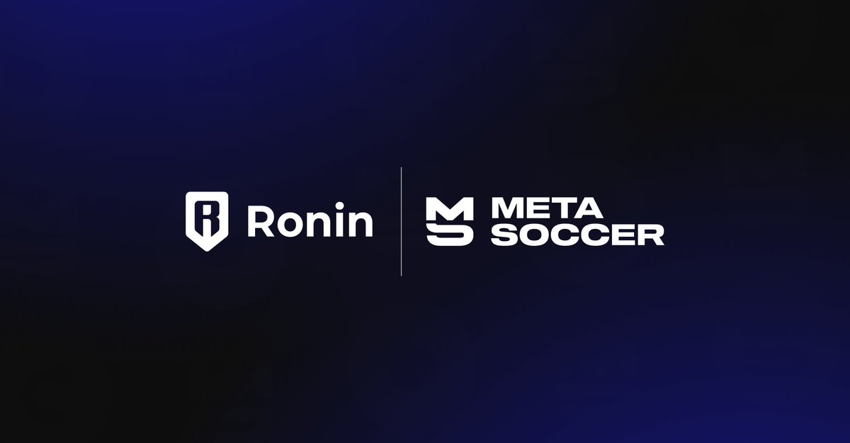 MetaSoccer is coming to Ronin ⚽️

The Genesis Collection marks the start of a new era — limited, on-chain, and open to Ronin players only.

Get the full story, join the waitlist, and be part of the beginning:

🔗 metasoccer.medium.com/metasoccer-x-r…
