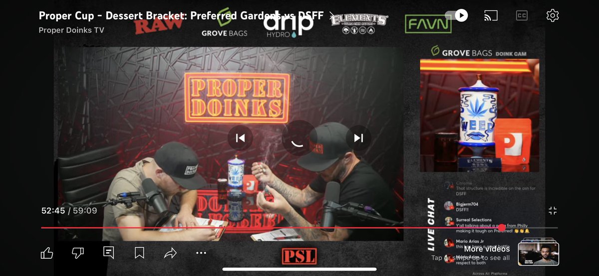 master_rezzy's tweet photo. Bro to have the honest of even going against @Preferredgarden is a @properdoinks completion was a blessing 

That being said 28 to 29 losss is ok just means we’re growing shit competing with huge names in the market https://t.co/Iref7q9xbF
