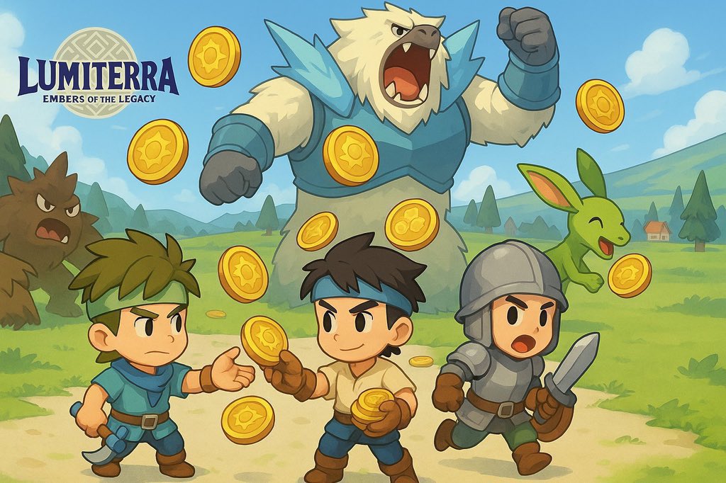 0xdarvo's tweet image. Lumiterra @LumiterraGame is different because it isn’t click-to-earn, it’s play-create-own.
Everything’s on-chain: tools, crops, pets, totems. Earn real rewards, stake, govern, survive, and thrive in a living world where creativity actually pays. 💛💛
#BigBrotherNaija #BBNaija