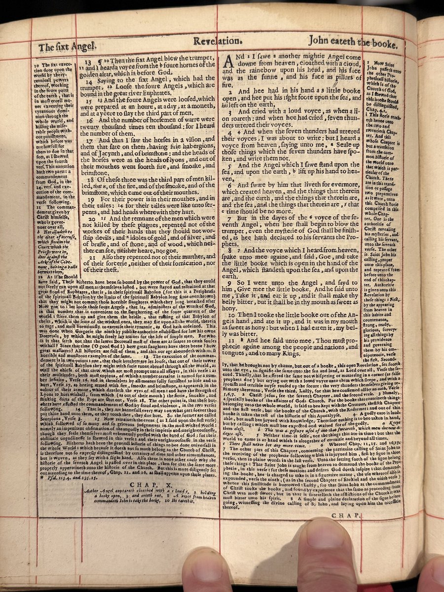 David Breedlove (@davidbr67995477) on Twitter photo <a href="/wakenminds/">Waken Minds 𓂀</a> Finally, the relevant passages and margin notes from the Geneva 1599 Bible
Revelation 10 <a href="/wakenminds/">Waken Minds 𓂀</a> Finally, the relevant passages and margin notes from the Geneva 1599 Bible
Revelation 10