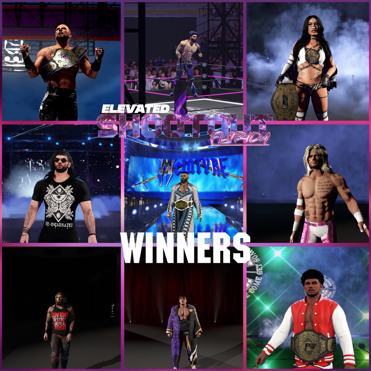 ON TO THE NEXT, NEW HISTORY TO BE MADE- ROUND 3 IN LONDON #CAW #CAWMMUNITY #WWE2K #WWE2K25 #EPW #ELEVATED #PROWRESTLING