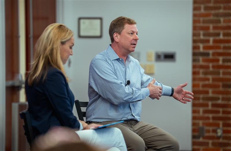 CBA President and CEO <a href="/LindseyJCBA/">Lindsey Johnson</a> hosted a fireside chat with <a href="/Mastercard/">Mastercard</a> U.S. Co-President John Levitsky at EBS 2025 on the future of payments.