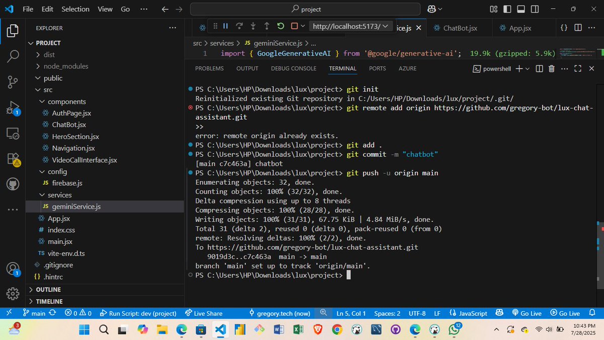 gregorytechKE's tweet image. meaningful commit messages make tracking so much easier