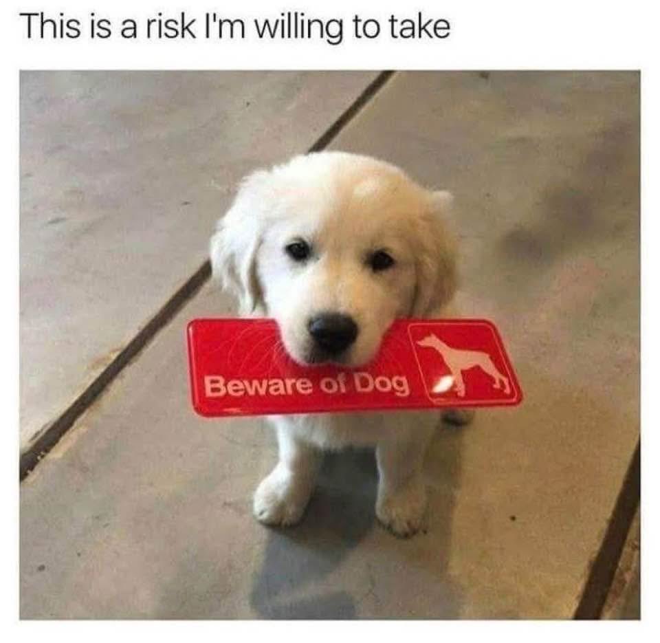 Beware of him