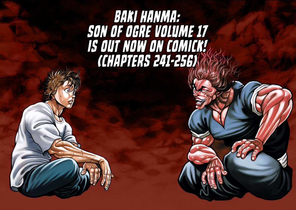 minedo_r's tweet image. The day has finally arrived.
Chapters 241-256 of my release of Baki Hanma: Son of Ogre are OUT NOW on Comick!
After 256 chapters and two long years of work, we have reached the FINAL story arc: The World's Strongest Father-Son Quarrel!
Read here: comick.io/comic/hanma-ba…