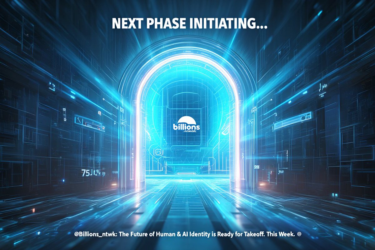 PIRESIDO's tweet image. As the digital day ends, the anticipation for @billions_ntwk&apos;s next phase only grows stronger.

 This is a critical evolution for how we experience trust and identity online.
We&apos;re at the cusp of something truly groundbreaking for #HumanAIIdentity &amp;amp; #Web3. Ensure you&apos;re ready to…