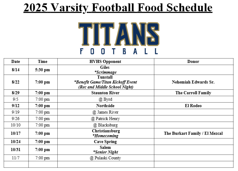 Hidden Valley Titan Football tweet media