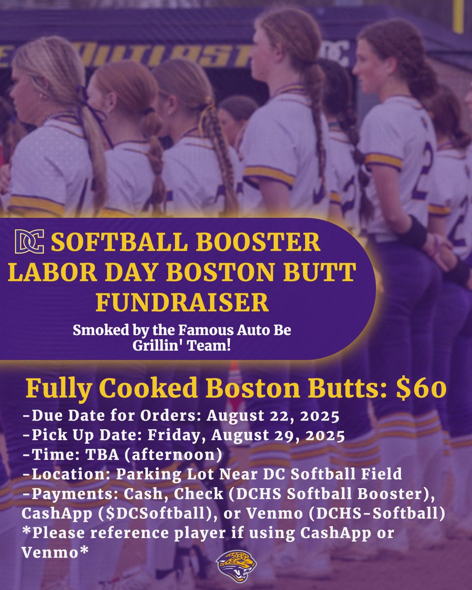 Labor Day Boston Butts are back! See any player, parent, or coach to order yours today!