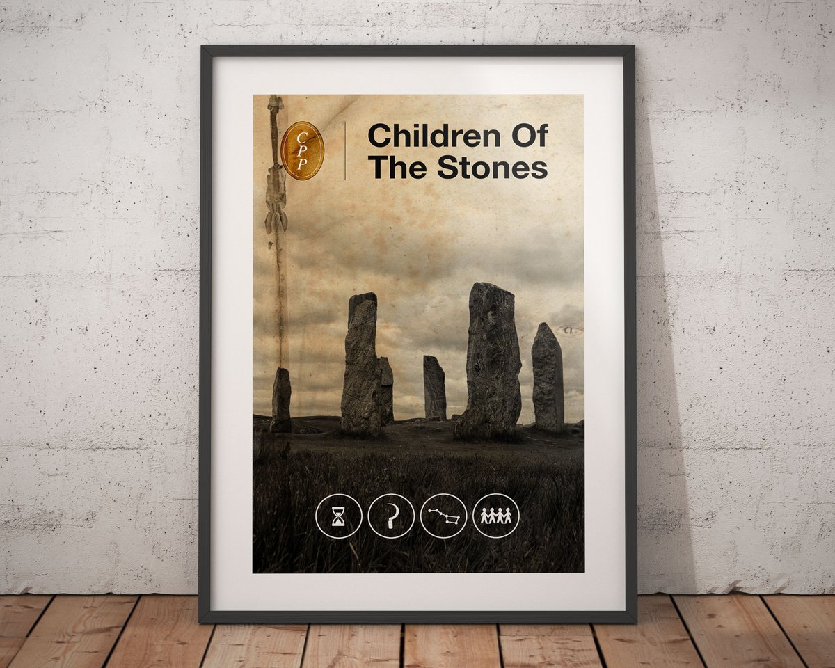 commonpeopleart's tweet image. CHILDREN OF THE STONES Inspired Folk Horror Poster Art
Available in sizes A4-A2
Buy now at etsy.com/uk/listing/187…
#ChildrenOfTheStones #FolkHorror #TVSeries #Poster #Illustration #WallArt #MidCenturyModern #Gift #Print