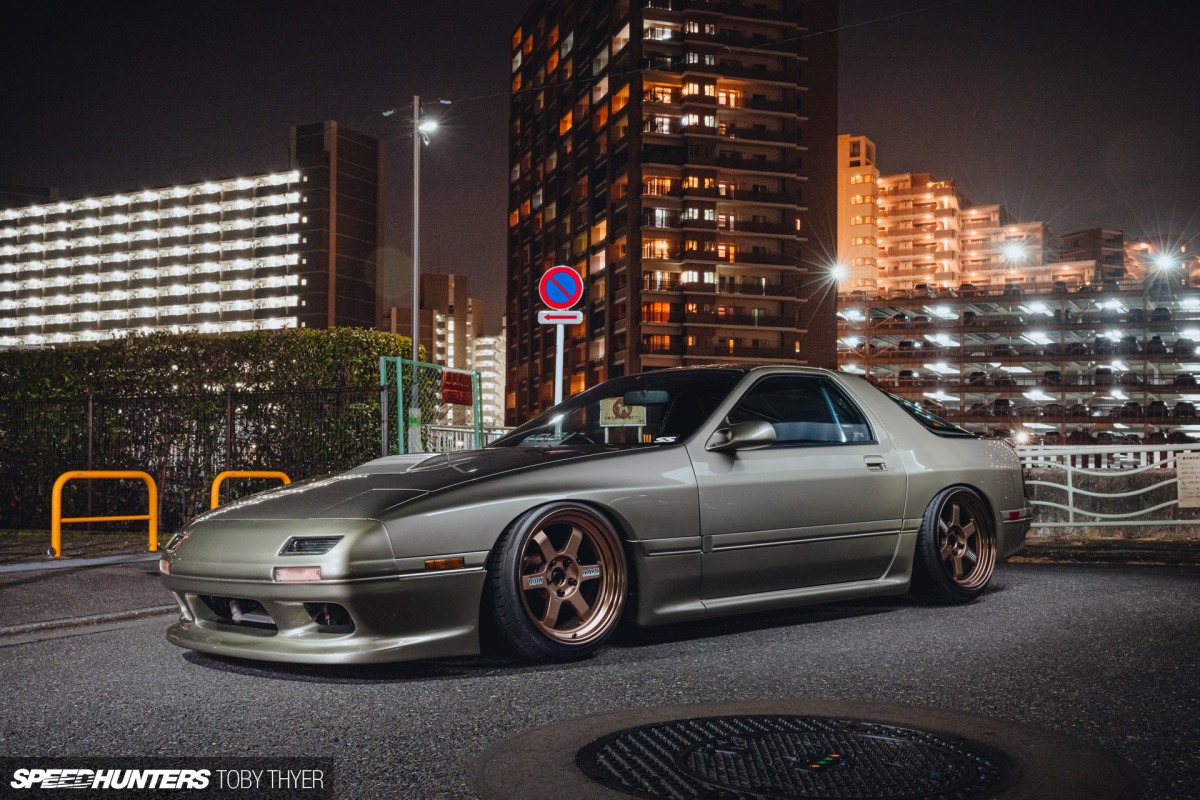 speed_port's tweet image. FC RX7 rainbow