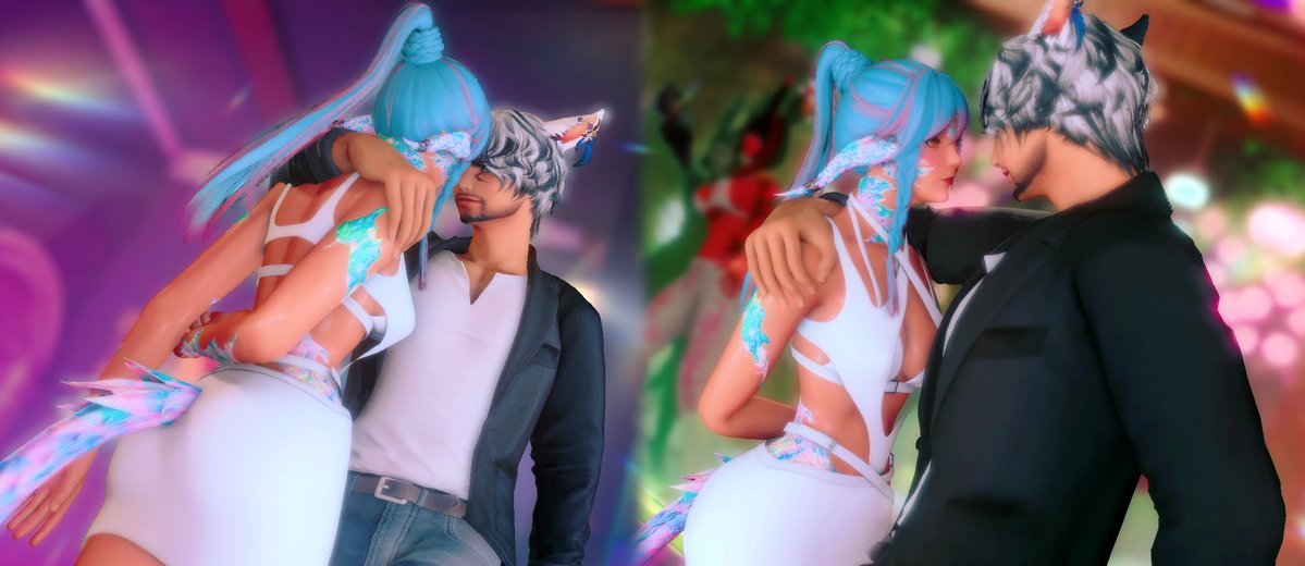 DrakeFFXIV's tweet image. Making my move on @Jaenna_FF14 while we&apos;re out.