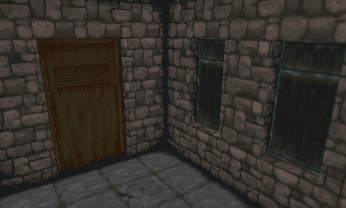 More texturing progress. Really happy with how this is turning out so far. PS1 texture specs.
