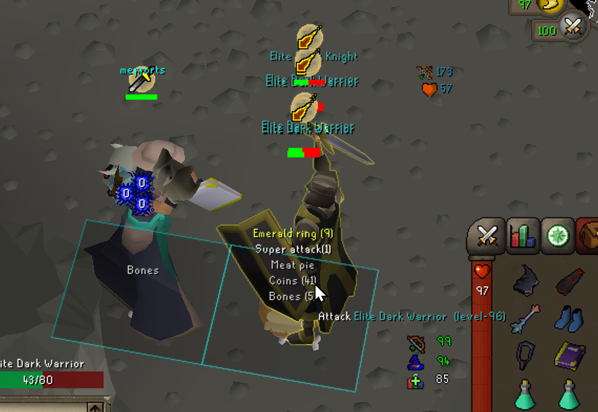 you can get White Knight Master on the guys from While Guthix Sleeps, each one counts as 6 kills and you can Burst+Chin them in multi, so nice for Falador Elite