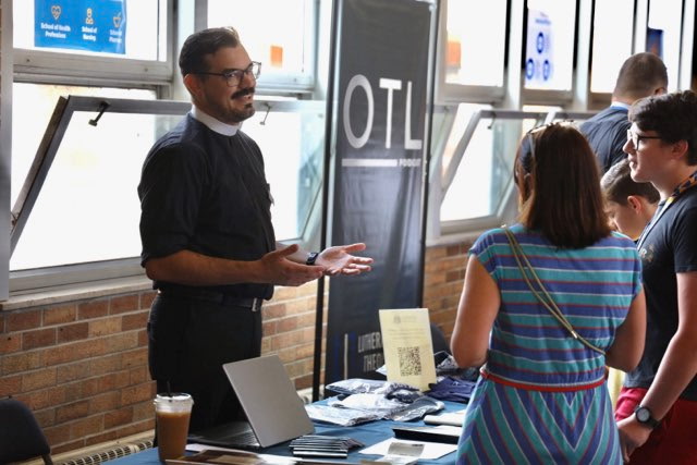LutherClassical's tweet image. We were glad to see both faculty and friends of LCC representing faithful Lutheran teaching at the Consortium for Classical Lutheran Education Conference this past week. It was a joy to stand alongside others committed to the clear confession of the faith and to the restoration…