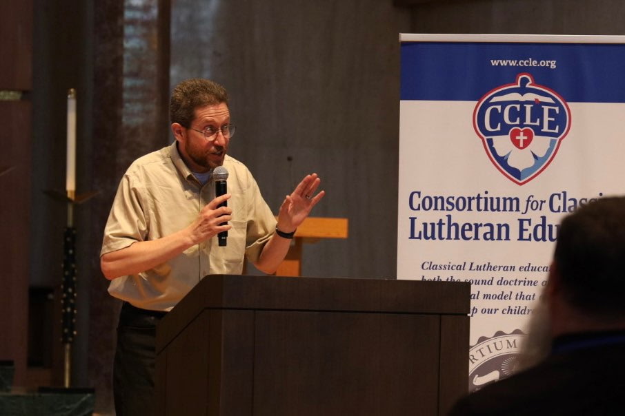 LutherClassical's tweet image. We were glad to see both faculty and friends of LCC representing faithful Lutheran teaching at the Consortium for Classical Lutheran Education Conference this past week. It was a joy to stand alongside others committed to the clear confession of the faith and to the restoration…