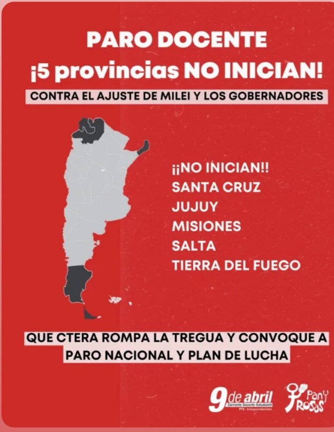danielitalux's tweet image. Toda la solidaridad con los docentes que defienden la escuela pública en varias provincias ✊🏼 @MarronSuteba @MarronSutebaBB