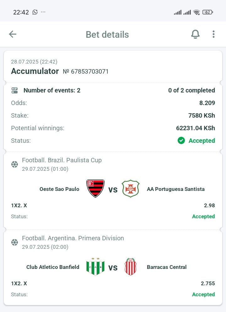 Double Draw tip ✅

Linebet betslip code ➡️"KC3KF"

Register ⤵️ -
kenya:: 
bonus-linebet.com/kitheka