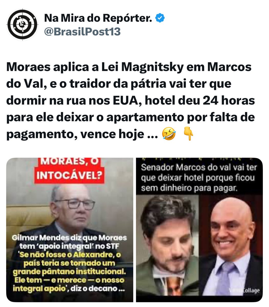 Outro morador de rua… nos EUA.

#ForaDireitaForagida 

<a href="/STF_oficial/">STF</a>⁩ 
⁦<a href="/FlavioDino/">Flávio Dino 🇧🇷</a>⁩ 
⁦<a href="/BrasilPost13/">Na Mira do Repórter.</a>⁩
⁦<a href="/_Heloisa_Helena/">Heloisa Helena</a>⁩ 
⁦<a href="/FEsculhambado/">Felipe Neto Esculhambado 😱👽🤢😛😳🥰🤣😍🥰🤯🤫</a>⁩ 
⁦⁦<a href="/leonelbrizolarj/">Leonel Brizola Neto</a>⁩