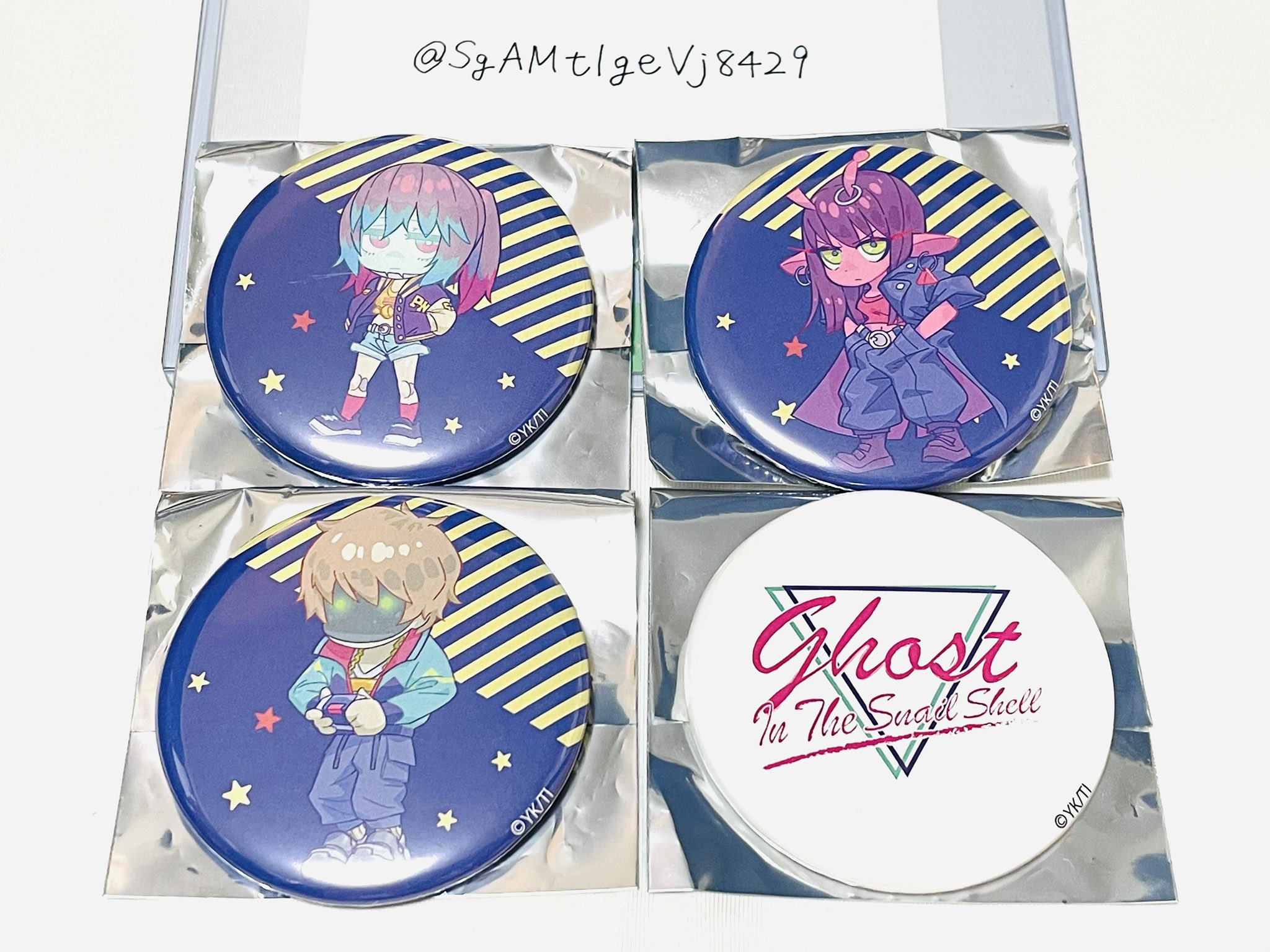 ミルキーサブウェイ　銀河の果てまで行ってきました展　缶バッチ　ノベルティ　セット 銀河特急 ミルキー☆サブウェイ 銀河の果てまでいってきました