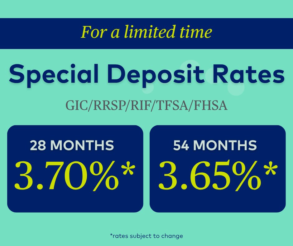 Deposit Special is ending soon! 🔔  Visit your local branch to get started.

View our current rates ➡️➡️fusioncu.com/en/rate