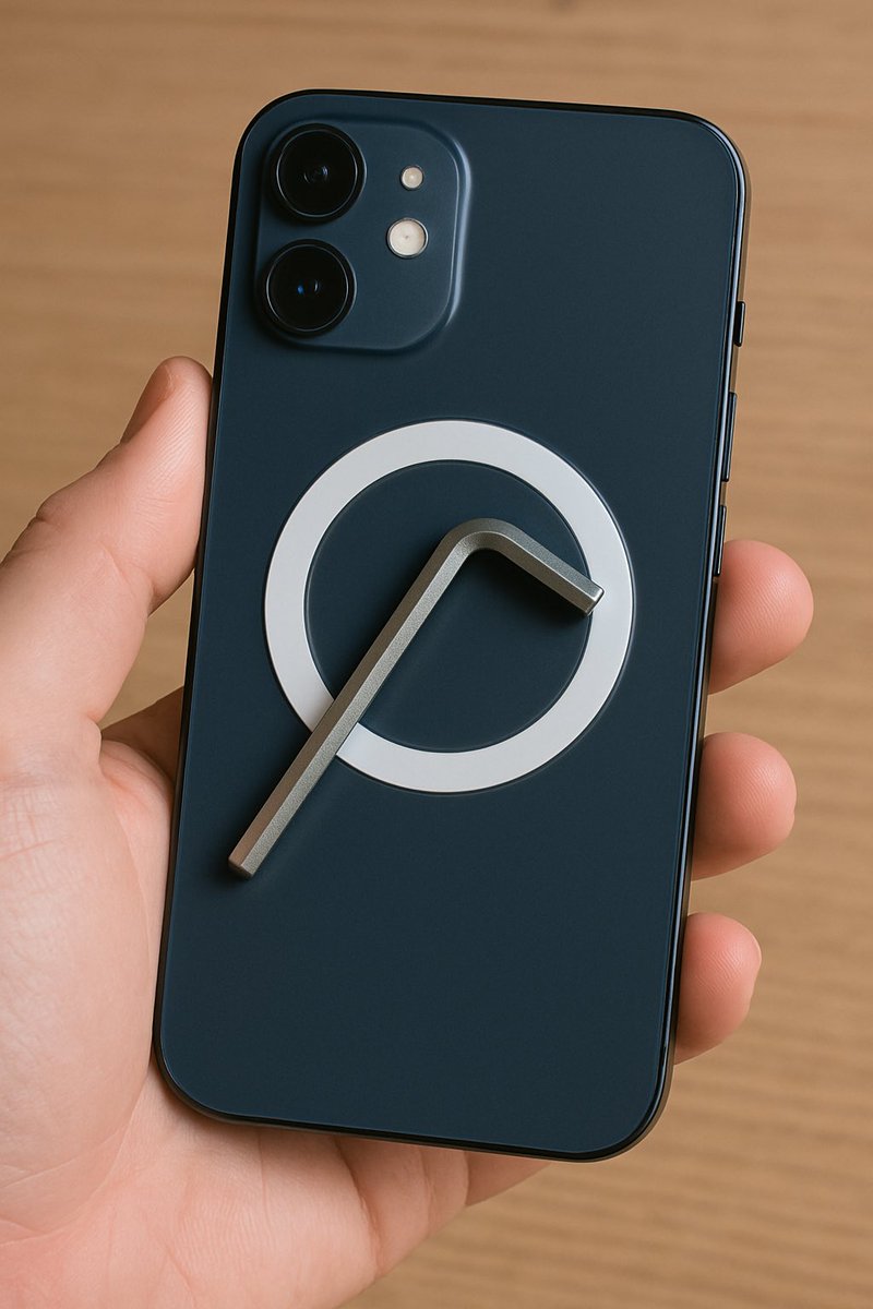 isojimadamu's tweet image. こんな時間に六角を探してました

一生懸命
近眼と老眼で
一生懸命探しました
絶対に絶対に
ポケットに入れたのに見つかりませんでした

泣く泣く
汗だくになりながら
手で締めました

その後
お酒を飲みながら
スマホを触ったらMagSafeの磁力で…

画像はChat GPTに作ってもらいました！！！