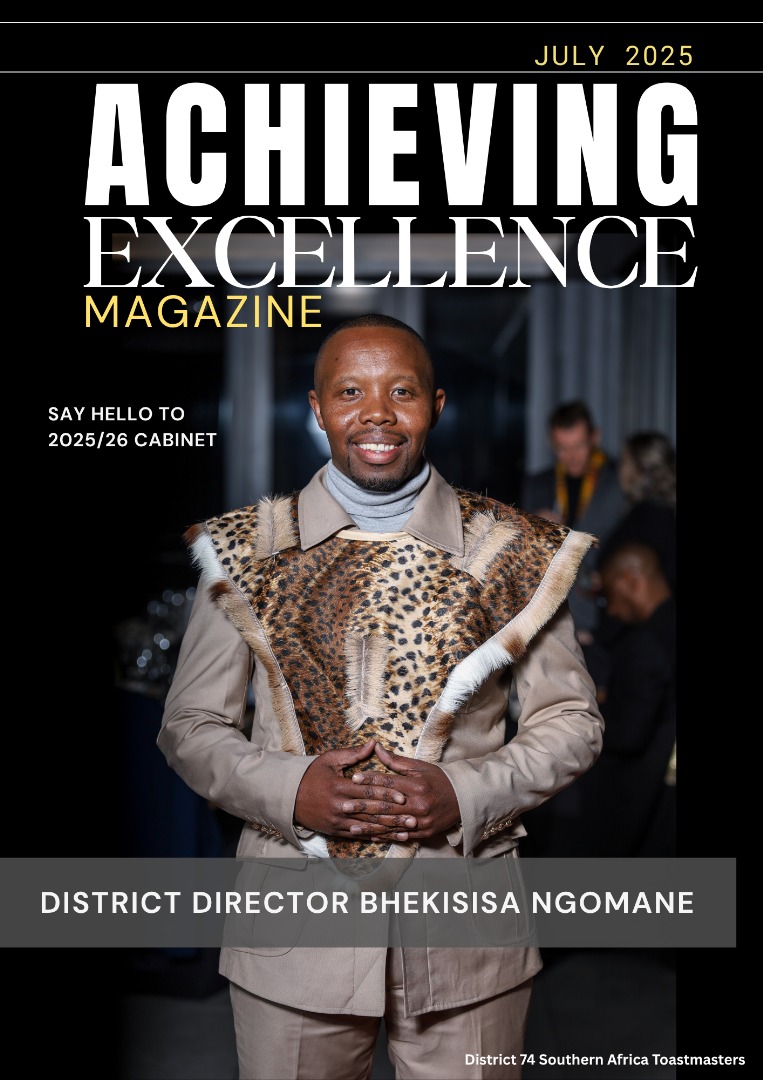 Exciting Relaunch of Achieving Excellence magazine -July Issue!
We’ve relaunched Achieving Excellence magazine and can’t wait to share our first issue with you!
Access a free copy here!
toastmasters74.org/achieving-exce…

#District74 #AchievingExcellence #relaunch