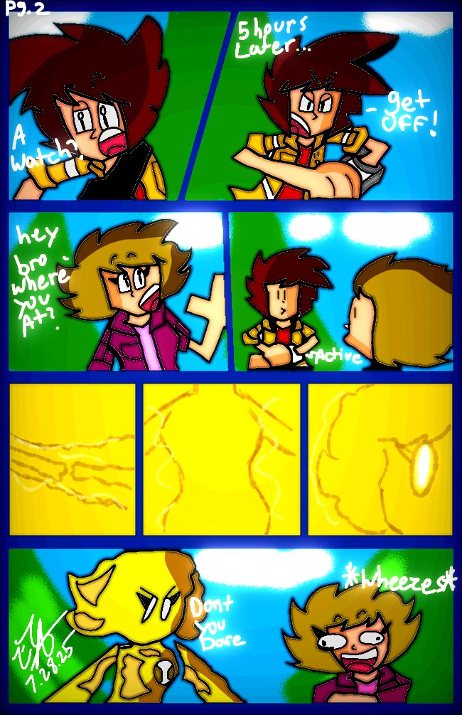 Erintoon (@erintoon03) on Twitter photo Page 2 is complete <a href="/Mrs_A_Midnight/">Mrs Midnight</a> suggest that I include a female alien so this alien names is jelloz and Eric's sister Susan gets a laugh #oddkrusader #illustration #comic Page 2 is complete <a href="/Mrs_A_Midnight/">Mrs Midnight</a> suggest that I include a female alien so this alien names is jelloz and Eric's sister Susan gets a laugh #oddkrusader #illustration #comic