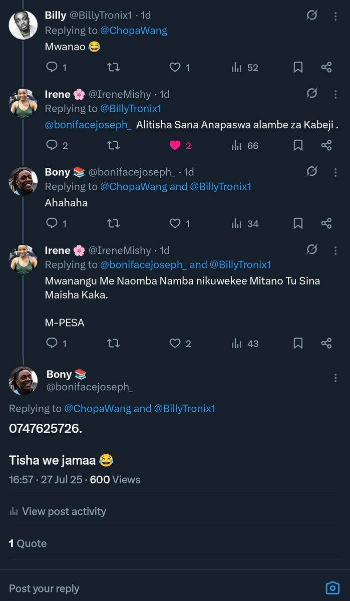 bonifacejoseph_'s tweet image. Choper miyeyusho sana, tayari kashabadili Account kuwa Parody.!! 😂😂