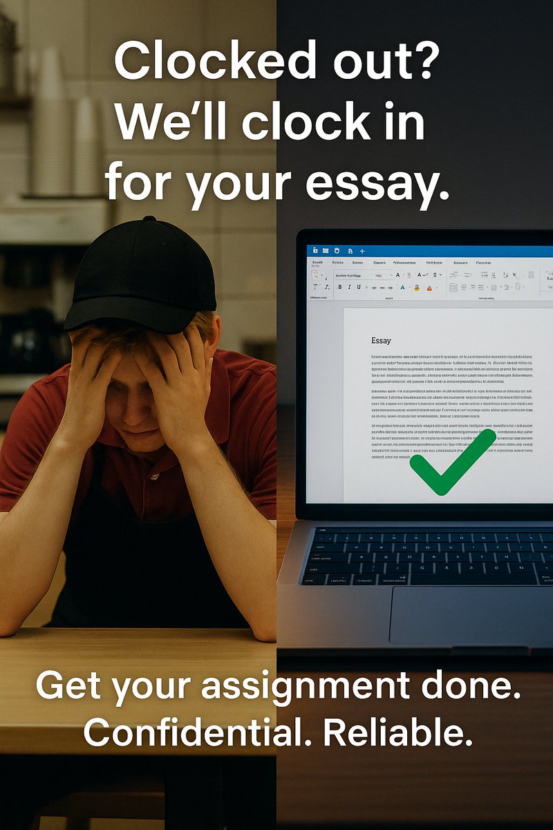 essays_ink's tweet image. Need a paper written while you sleep?
I help busy students like you turn deadlines into A-grades—no stress, no burnout.
📚 DM to get started or visit: [your link]
#AcademicHelp #EssayWriting #DeadlineHelp