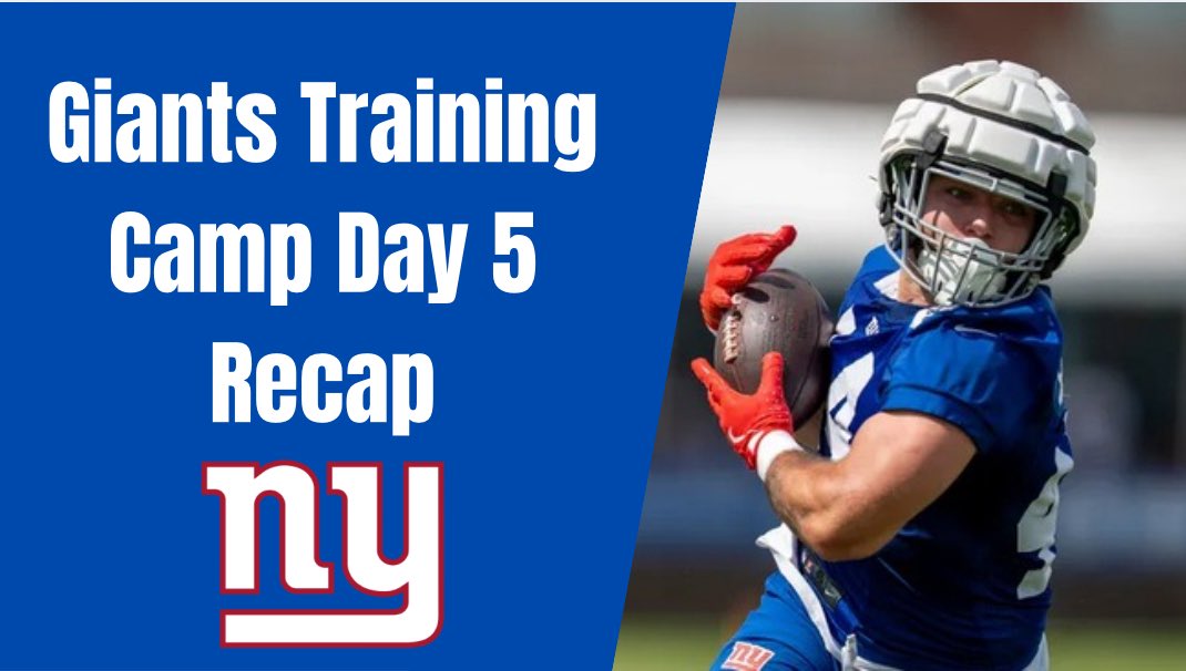New episode of Ryan’s Big Blue Podcast!

📺Watch on YouTube: youtu.be/wcLRx6RhZ6M?si…

🎧Listen on Spotify: open.spotify.com/episode/6ONTbv…

#NYGiants | #Giants | #TrainingCamp