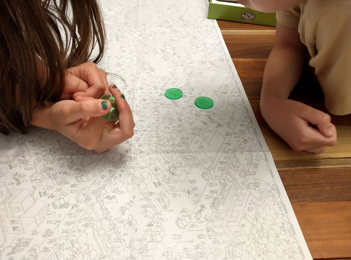The unique deduction game Micro Macro Crime City now has a family version. Is it right for your little ones? Check out April's review of MicroMacro: Kids Crazy City Park  boardgamequest.com/micromacro-kid… #boardgames