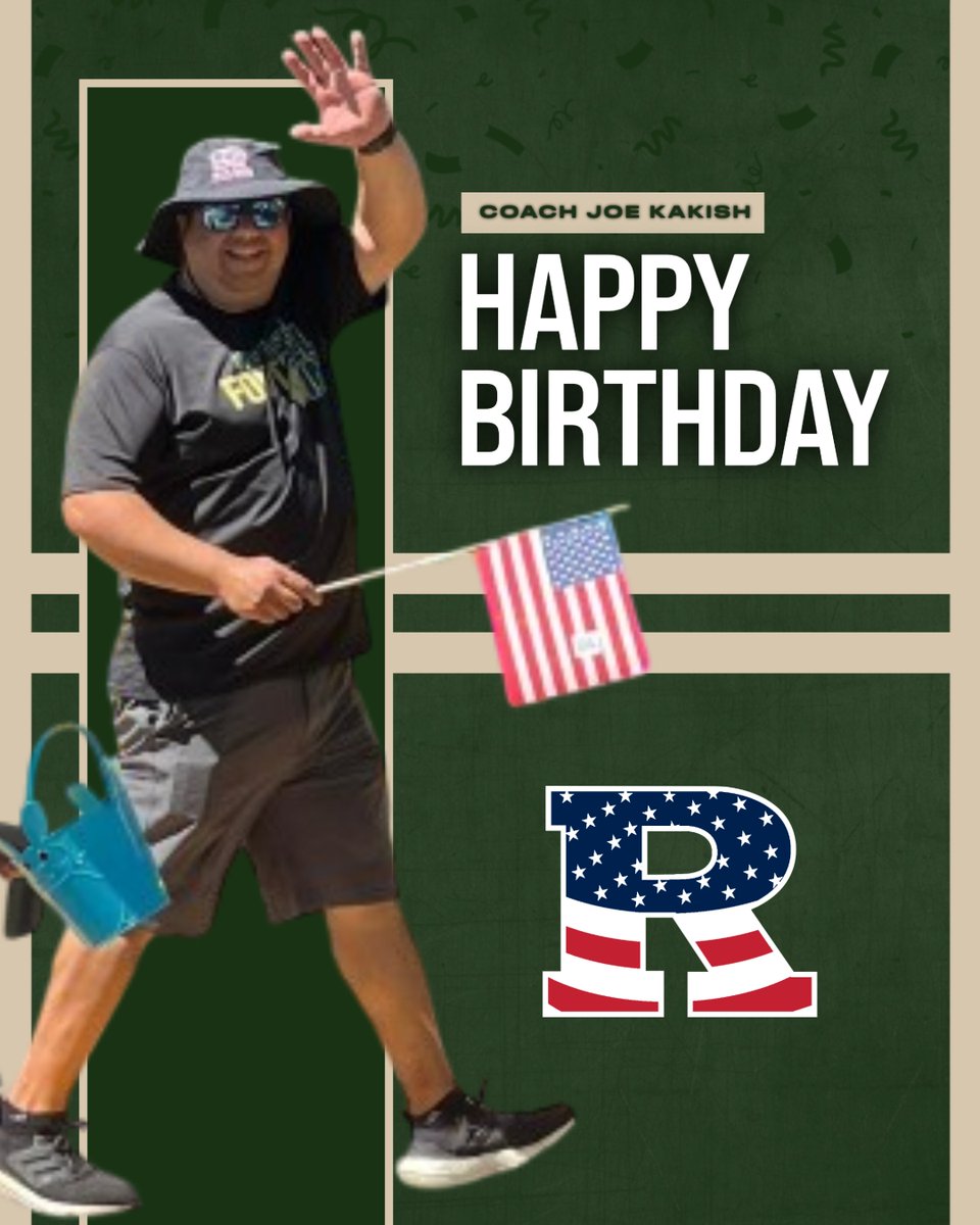 A huge Happy Birthday Shout-Out to our guy Coach Joe Kakish! Besides coaching FDR's Defensive Linemen, he is a tremendous hubsand, father, and man of the community! We are very lucky to have him working with all of our young men! Happy Birthday Coach! @dr_p_roman <a href="/athleticshpcsd/">Hyde Park Athletics</a>
