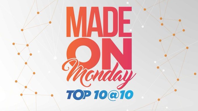 Joynathu's tweet image. Next on #MadeOnMonday 
Radio 2 FM #Malawi 
‘Premier Bet Top 10@10’