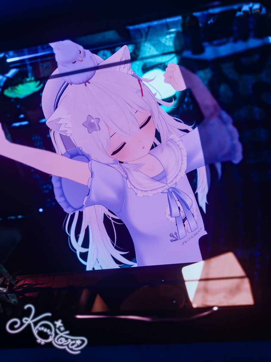 Kotori_VRChat's tweet image. おはこと～💤