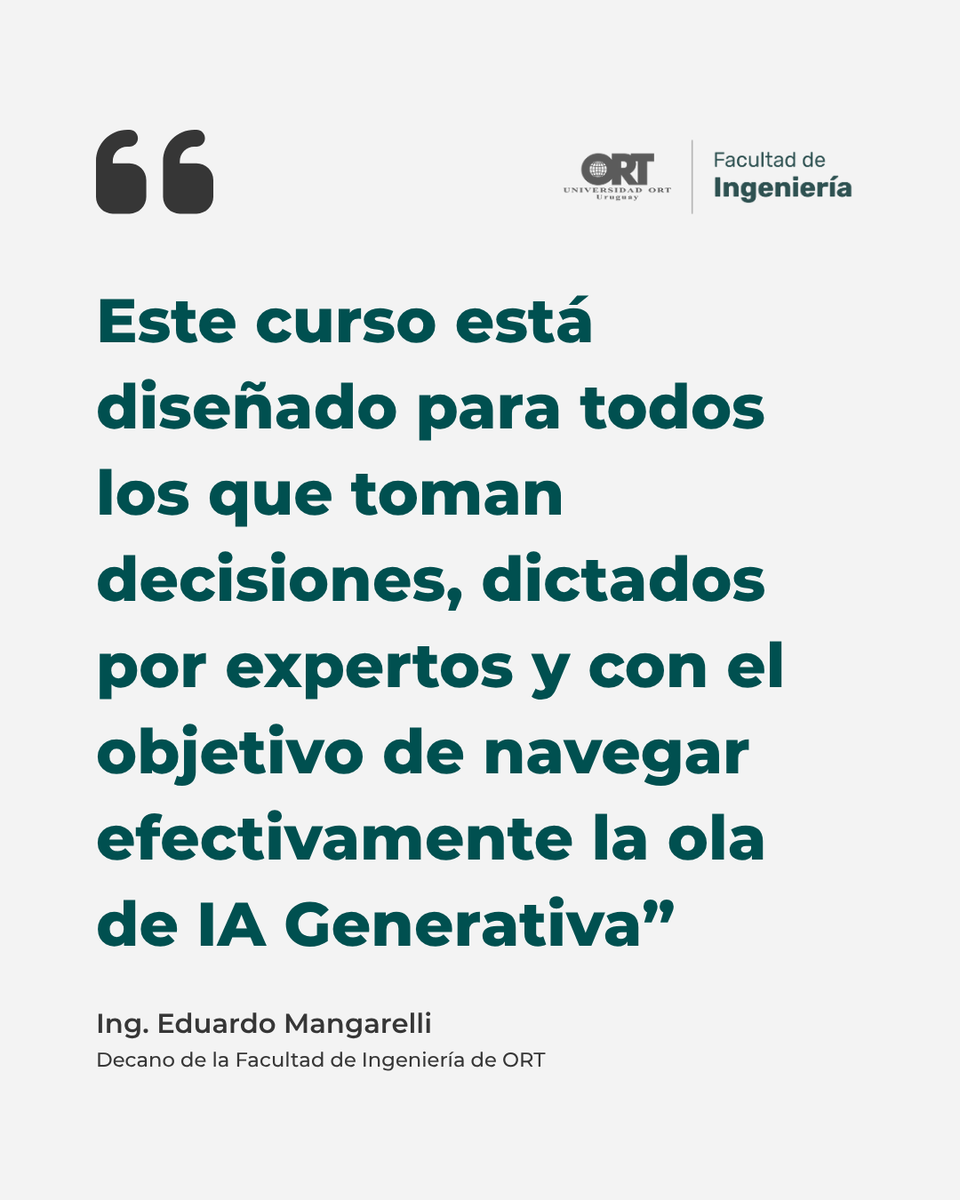 📢 Nuevo programa: IA para Ejecutivos

¿Sos líder o emprendedor y querés entender el impacto de la inteligencia artificial en tu negocio? Este intensivo de 10 semanas te brinda herramientas para decisiones estratégicas con IA generativa.