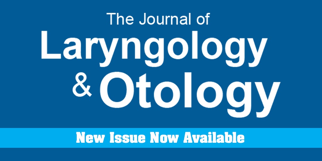 New Issue of The Journal of Laryngology &amp; Otology now available
📚 cup.org/4o3p1cK