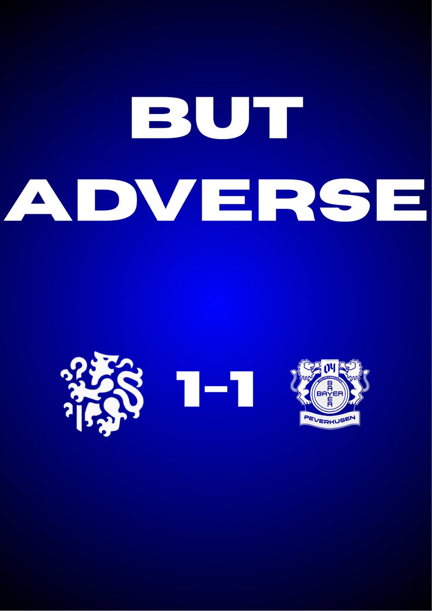 72’ égalisation de Peverkusen