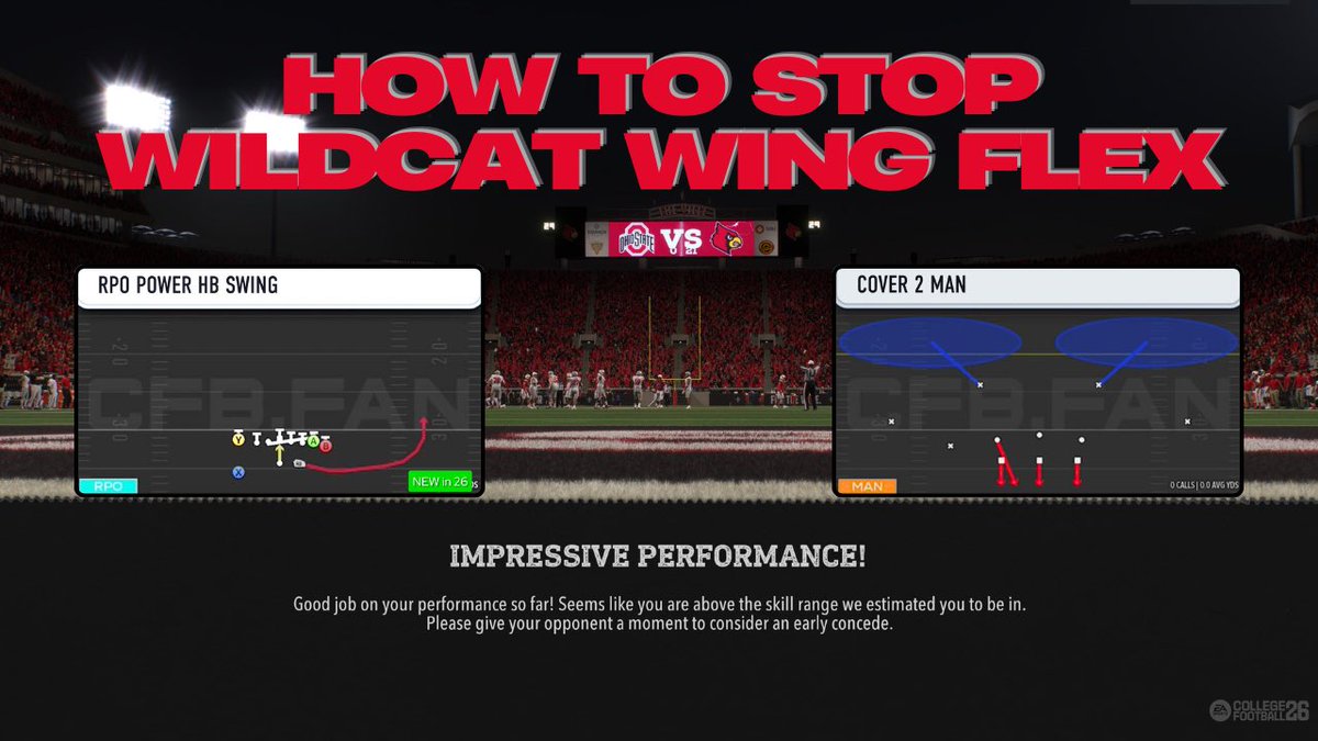New video is LIVE! We got some defense this time around 🤙🏾

Penn State "Wildcat Wing Flex" Defense in College Football 26?! youtu.be/9onTXCBjRxM?si…