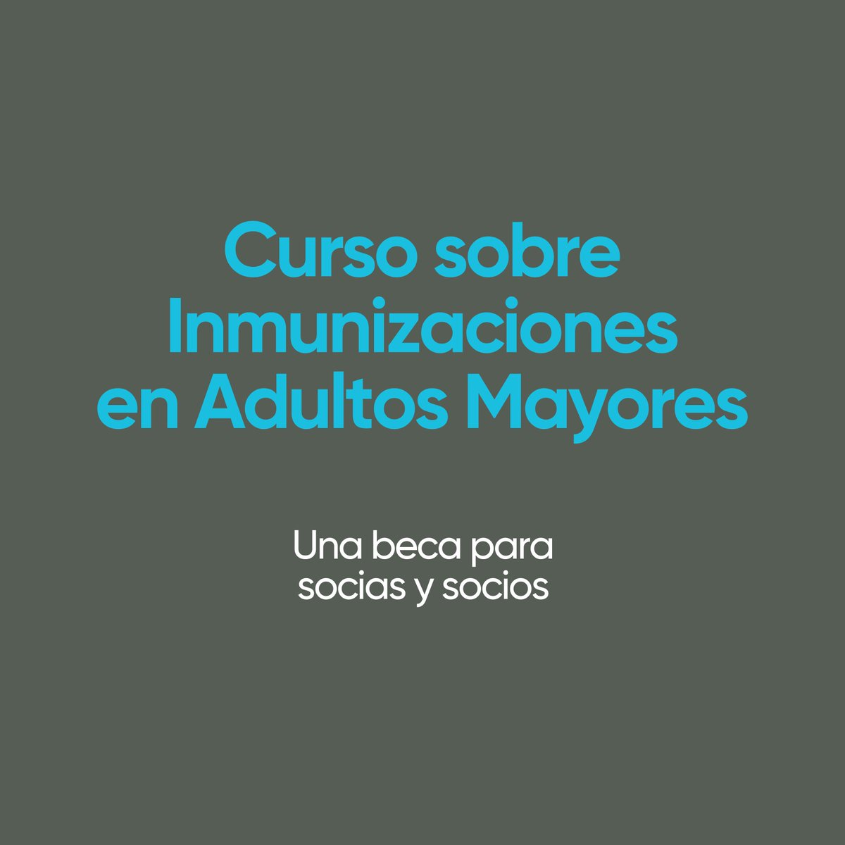 SMIU | Internistas (@internistasuy) on Twitter photo La Sociedad Argentina de Gerontología y Geriatría organiza un curso sobre Inmunizaciones en Adultos Mayores y la #SMIU ofrece una beca 👩🏻🏫
Postulaciones enviando nombre completo, cédula
y teléfono a smiuruguay@gmail.com
Más info: tinyurl.com/364eaany La Sociedad Argentina de Gerontología y Geriatría organiza un curso sobre Inmunizaciones en Adultos Mayores y la #SMIU ofrece una beca 👩🏻🏫
Postulaciones enviando nombre completo, cédula
y teléfono a smiuruguay@gmail.com
Más info: tinyurl.com/364eaany