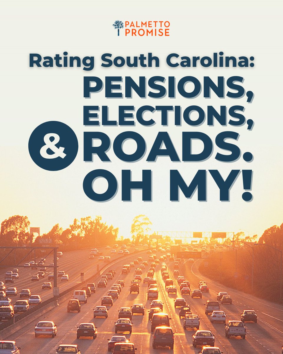 PalmettoPromise's tweet image. We are big on ratings and rankings that help a state know where it stands on freedom issues and how well it spends taxpayer dollars.
There are three more brand new (2025) rankings worth your attention. We might even call them essential. Read more: palmettopromise.org/rating-south-c…