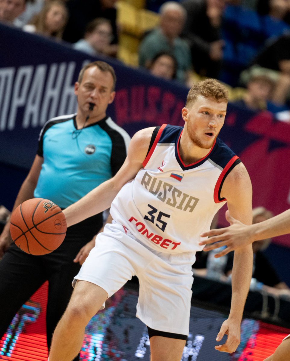 🇷🇺 Russia NT fell just short vs Iran — 67:70 in today’s friendly at Khimki.

🏀 Alexander Shcherbenev: 16 PTS, 4 AST, 3 STL, 1 REB
🏀 Vladislav Emchenko: 9 PTS, 2 AST, 2 REB, 1 STL

Rematch coming Wednesday, July 30 — tip-off at 18:00 SPB time.
