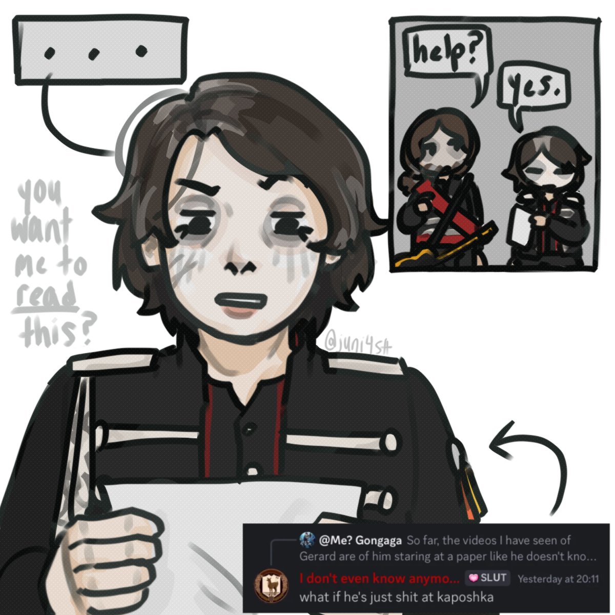 juni4stt's tweet image. they never quite got the hang of it