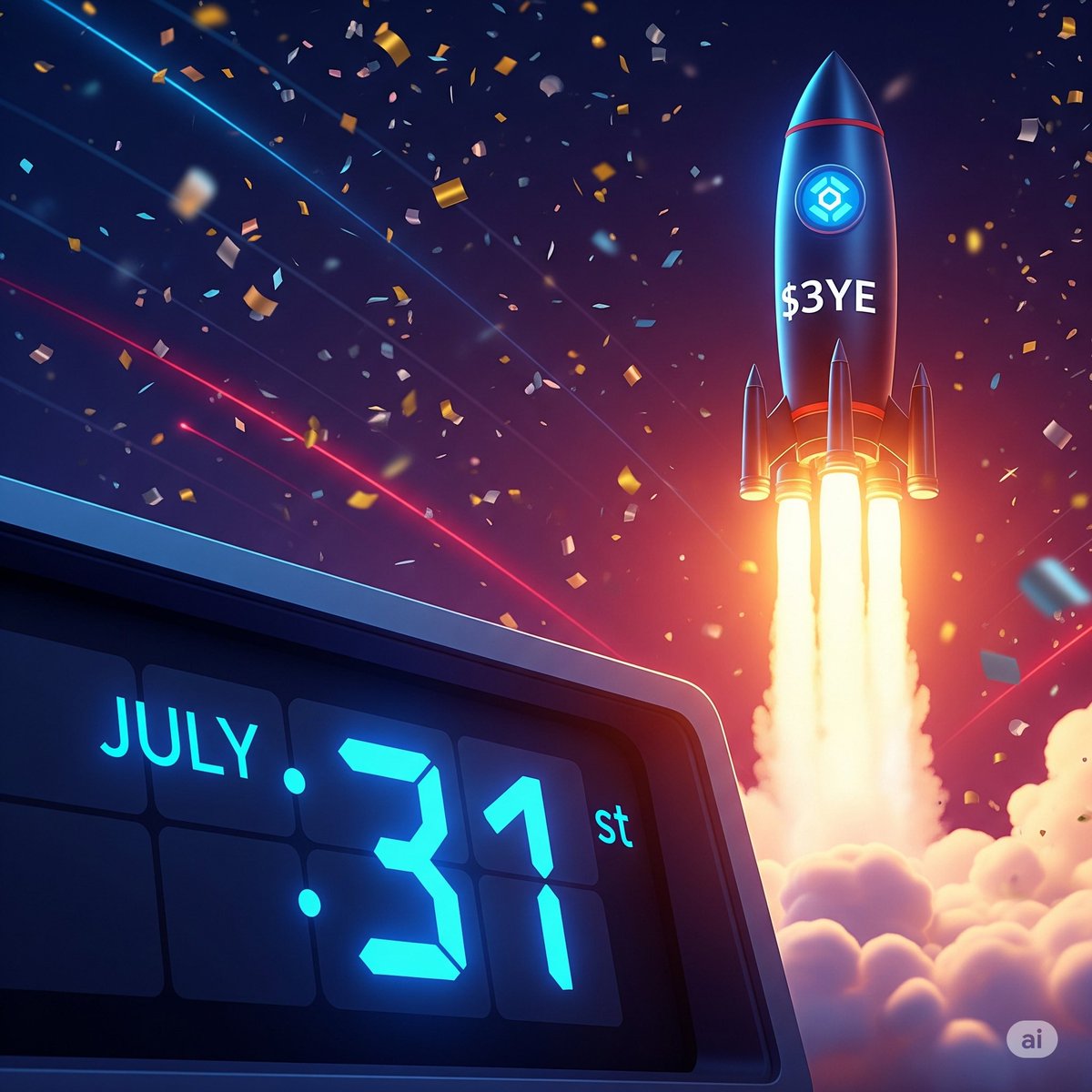 $3YE drops July 31st
Only 33,333,333 tokens
No presale. No VC. Just you and the moment.

Move early. Think deeper.
🔗 t.me/+35t_rUJ71Ok4O…
#3YE