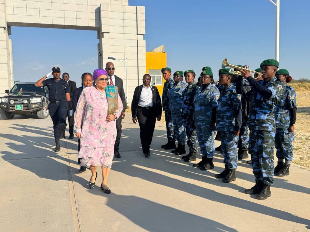 NBCDigitalNews's tweet image. Vice President Lucia Witbooi has emphasised the need for collaborations to create opportunities for National Youth Service recruits, as many are challenged and remain unemployed upon completion of training.
Witbooi was speaking at the official opening of the 16th intake of the…