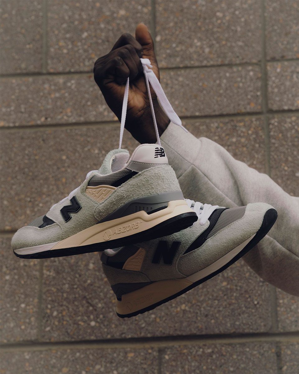 The Whitaker Group x New Balance 998 + 990v4 🤝 
📕 "Willful Bias For Education" 
💰 $220 each in adult sizing
⌛ Wide launch on 8/8