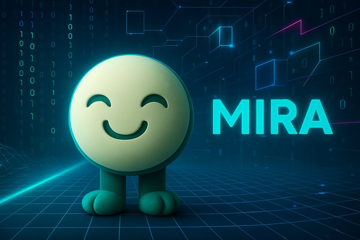 Crypto__Coop's tweet image. GMira guys! ❤️✨
@Mira_Network brings AI to the heart of programming, empowering developers in the cyber world with smarter, trustable tools. It’s redefining how code and AI work together for the future.